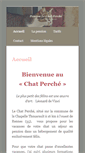 Mobile Screenshot of pensionlechatperche.com